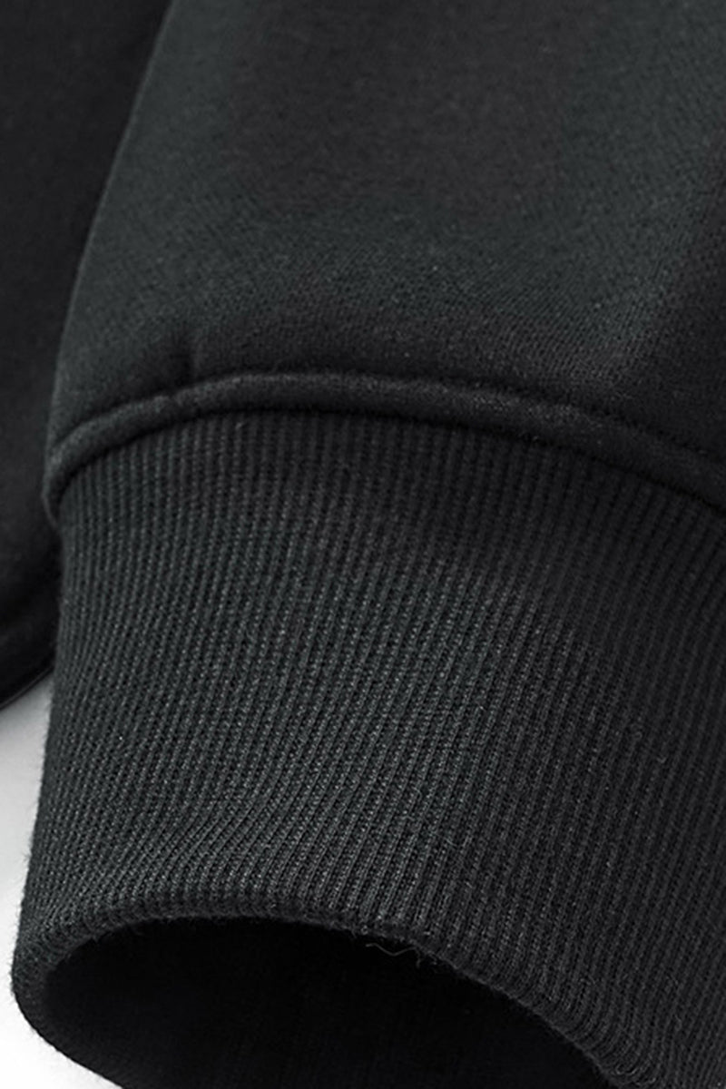 Unisex Basic Loose Fleece Hoodie