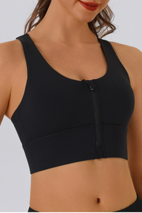High-Impact Racerback Running Sports Bra