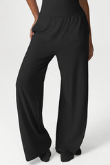 Women High Waist Loose Wide Leg Yoga Pants