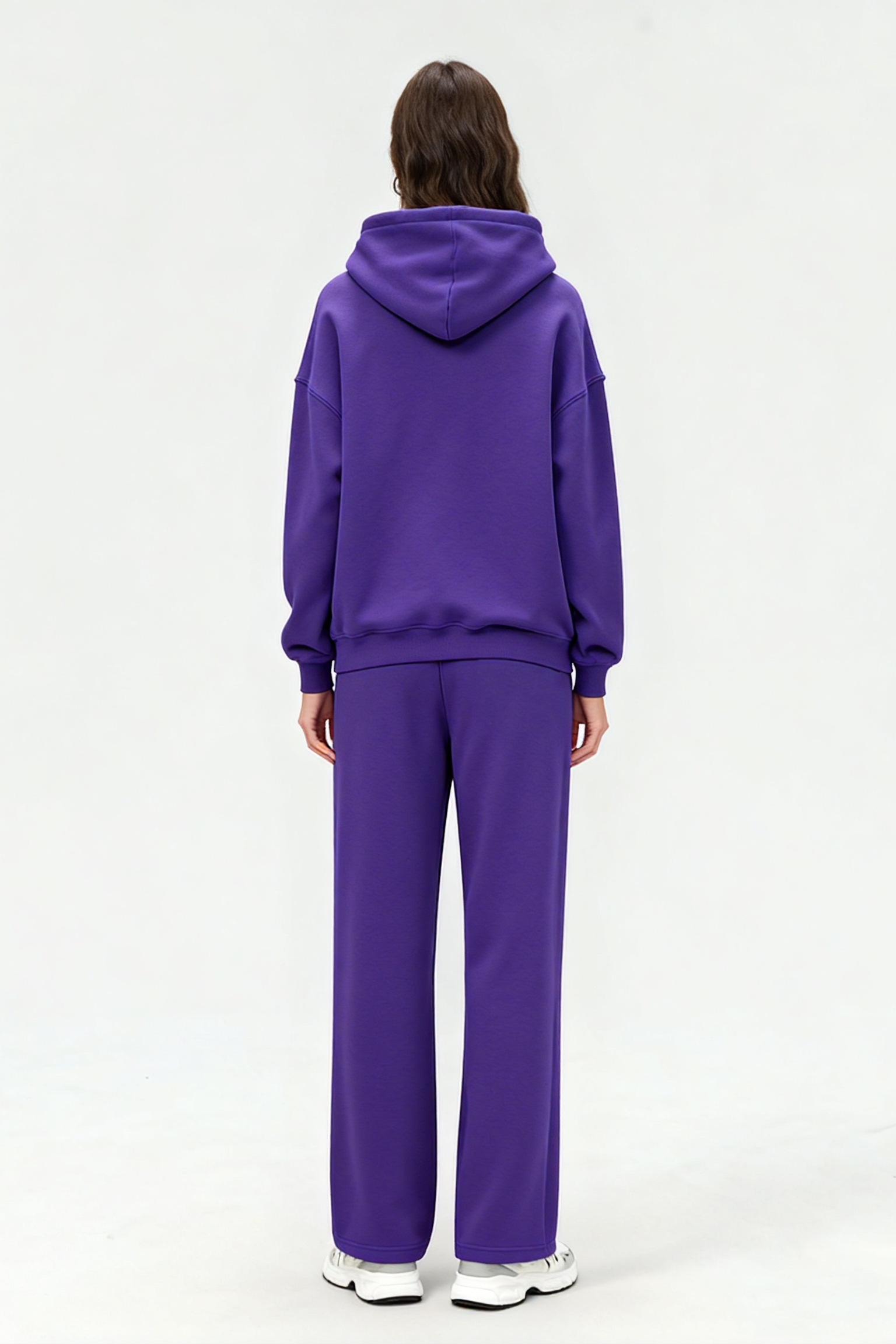 Unisex Oversize Fleece-Lined Hoodie and Pants Set
