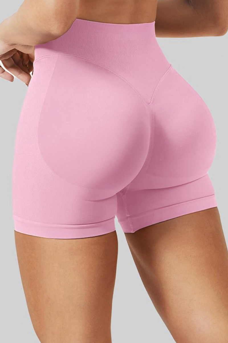 Women's Seamless High Waist Butt Lifting Yoga Shorts