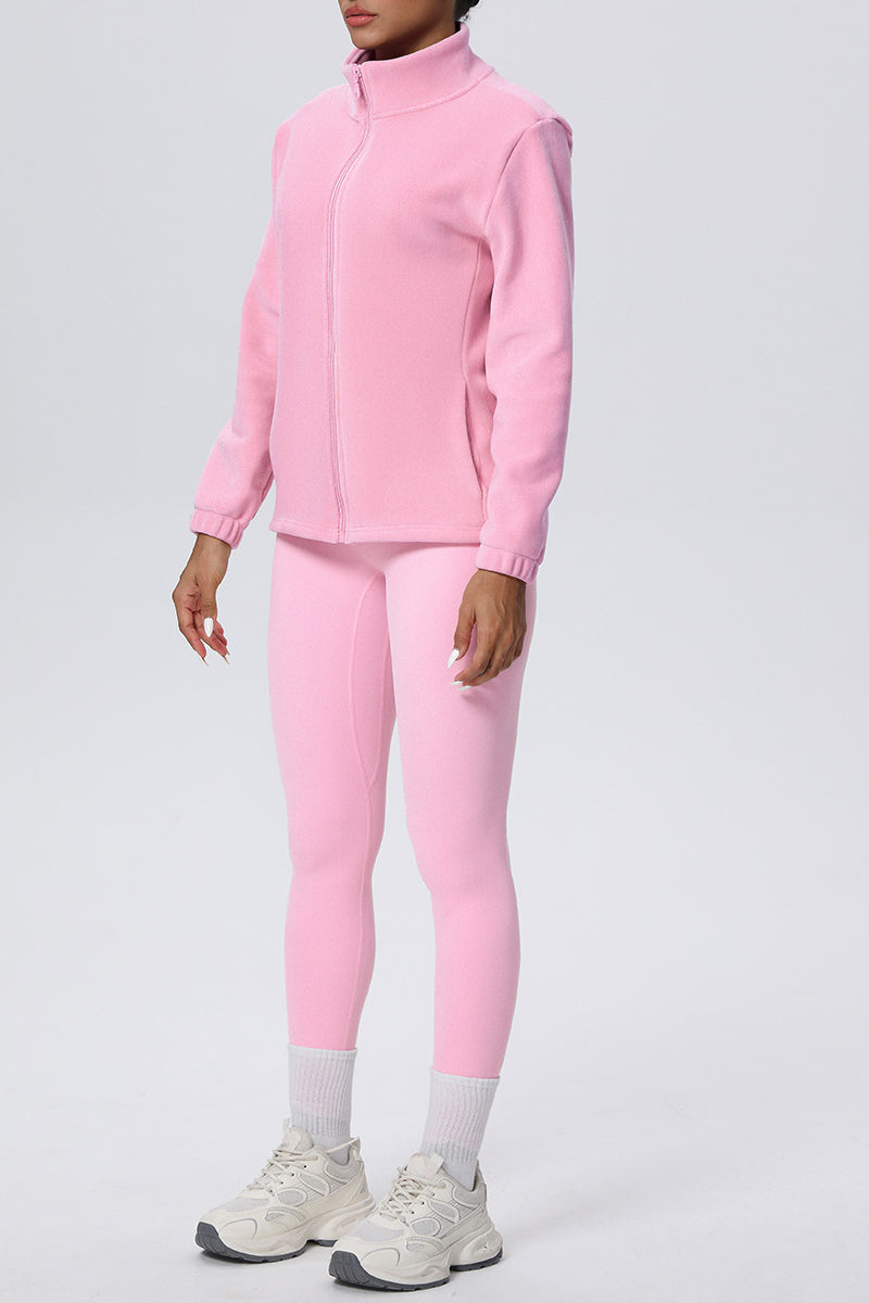 Women Thermal Sport Set: Jacket + Leggings