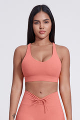 Women'S Yoga Cross Line Sports Bra Tank Top
