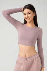 Women'S Sport Longsleeve Crop Top