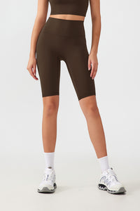 Women Free Size No Embarrassment Line Tummy Tucking Hip Lifting Fitness Sports Yoga 5/10 Shorts