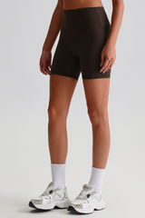 Women's Mid-Rise Butt-Lifting  Sport Shorts