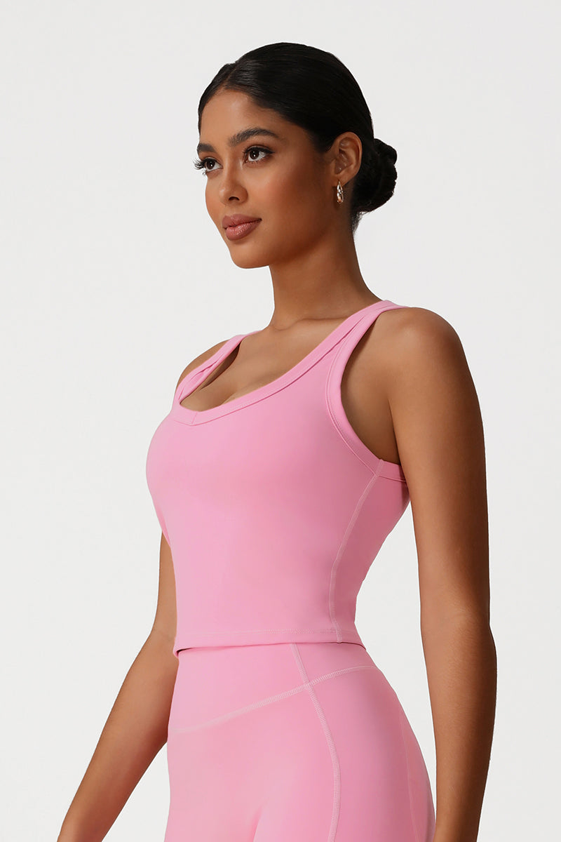 Women Slim Fit Quick-Dry Yoga Vest