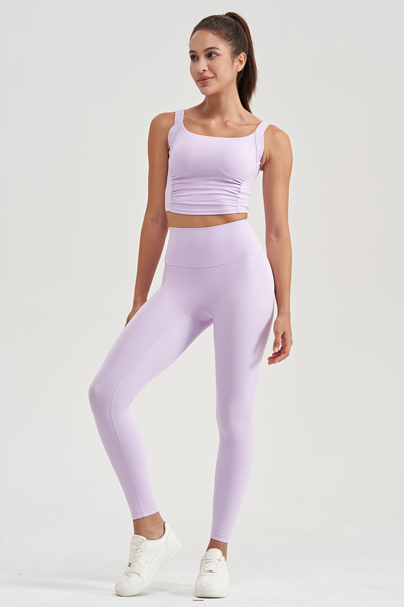 Women'S Slim Fit Yoga Sport Two Piece Set