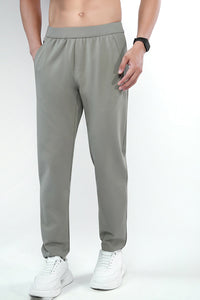 Men High-Waist Warm Quick-Dry Outdoor Running Training Pants
