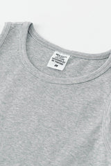 Women's stylish form-fitting sleeveless tank top