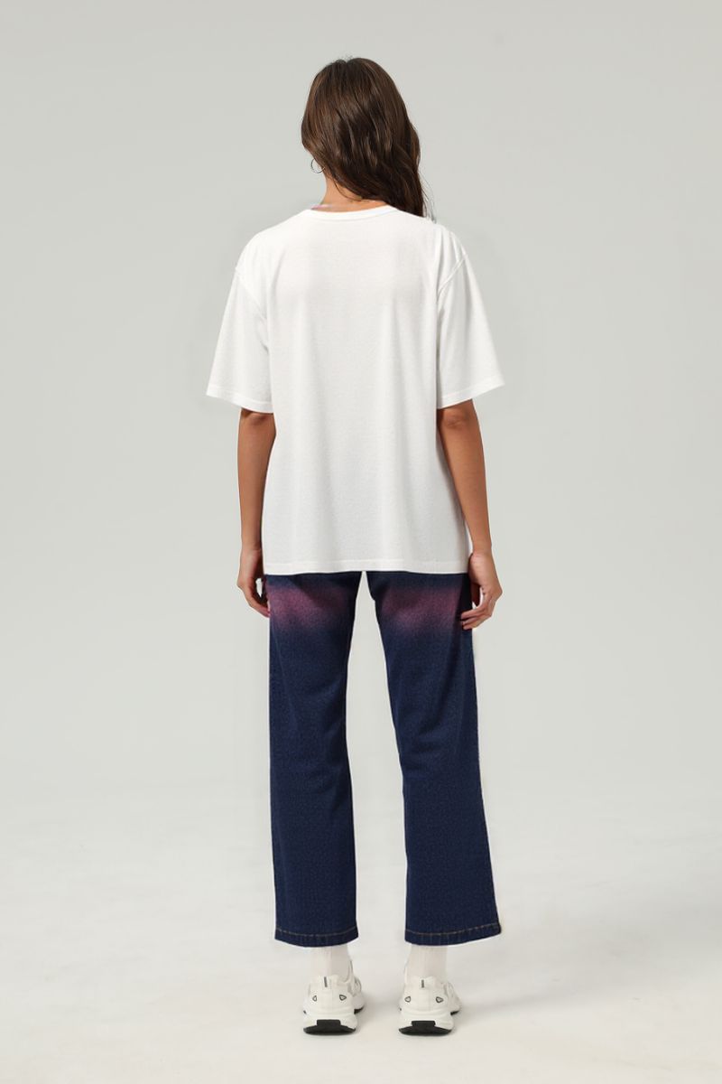 Relaxed Fit Small Neckhole T-Shirt