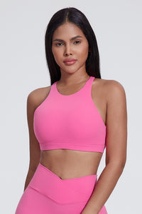 Women'S Yoga Backless Cross Stretch Bra Tank Top