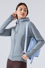 Women'S Zip Sport Hooded Jacket