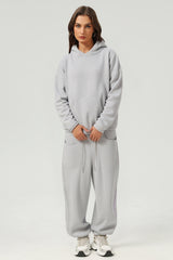 Unisex Oversize Fleece Hoodie Streetwear