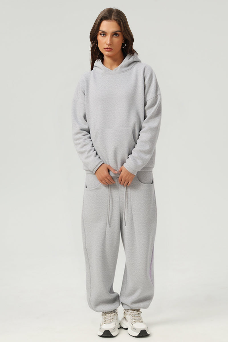 Unisex Oversize Fleece Hoodie Streetwear