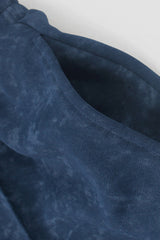 Women Retro Print Sport Set: Stand Collar Zip Jacket + High-Waist Drawstring Pants