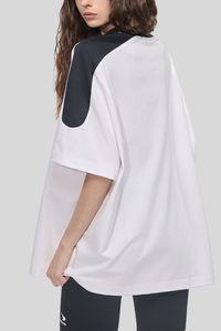 Unisex 240G cool-sensing color-blocked quick-dry T-shirt