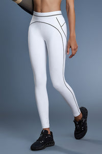 Women Color-Block Sculpting High-Waist Yoga Leggings