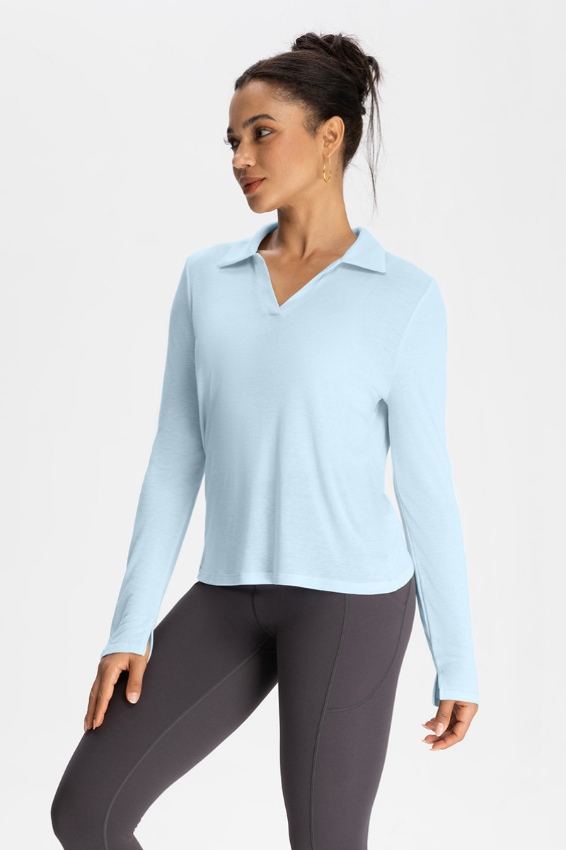 Casual long-sleeved shirt