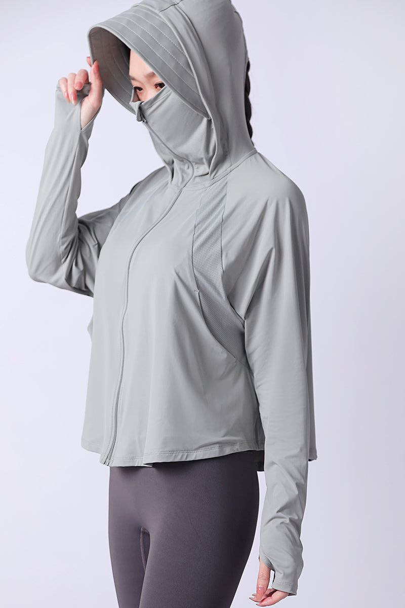 Ice Silk Breathable Sports Sun Protection Jacket