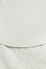 Women Henley-Collar Modal Comfort-Fit Yoga Long Sleeve Tee