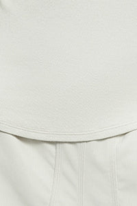 Women Henley-Collar Modal Comfort-Fit Yoga Long Sleeve Tee