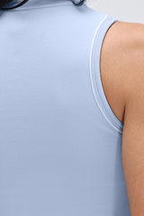 Women's Summer Tennis Set:Polo Tank Top And Skirt