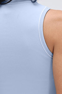 Women's Summer Tennis Set:Polo Tank Top And Skirt
