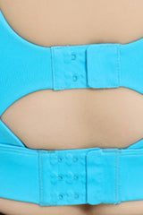 Plus Size Women's Dual-Adjustable Sports Bra