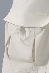 Women Relaxed-Fit Cargo Jogger Utility Workout Pants