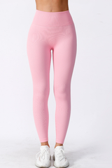 Women High-Waist Ribbed High-Waist Leggings