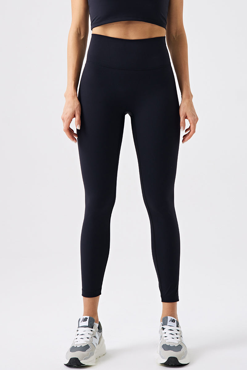 Women Eco Nylon Tummy Tuck High Waist Fitness Running Yoga Exercise Leggings
