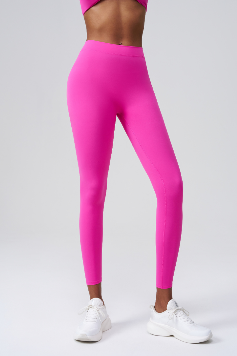 Women’s Pleated Buttocks Lift Sports Leggings