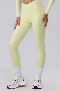 Women's V-Cross Butt-Lifting Quick Dry Fitness Yoga Leggings