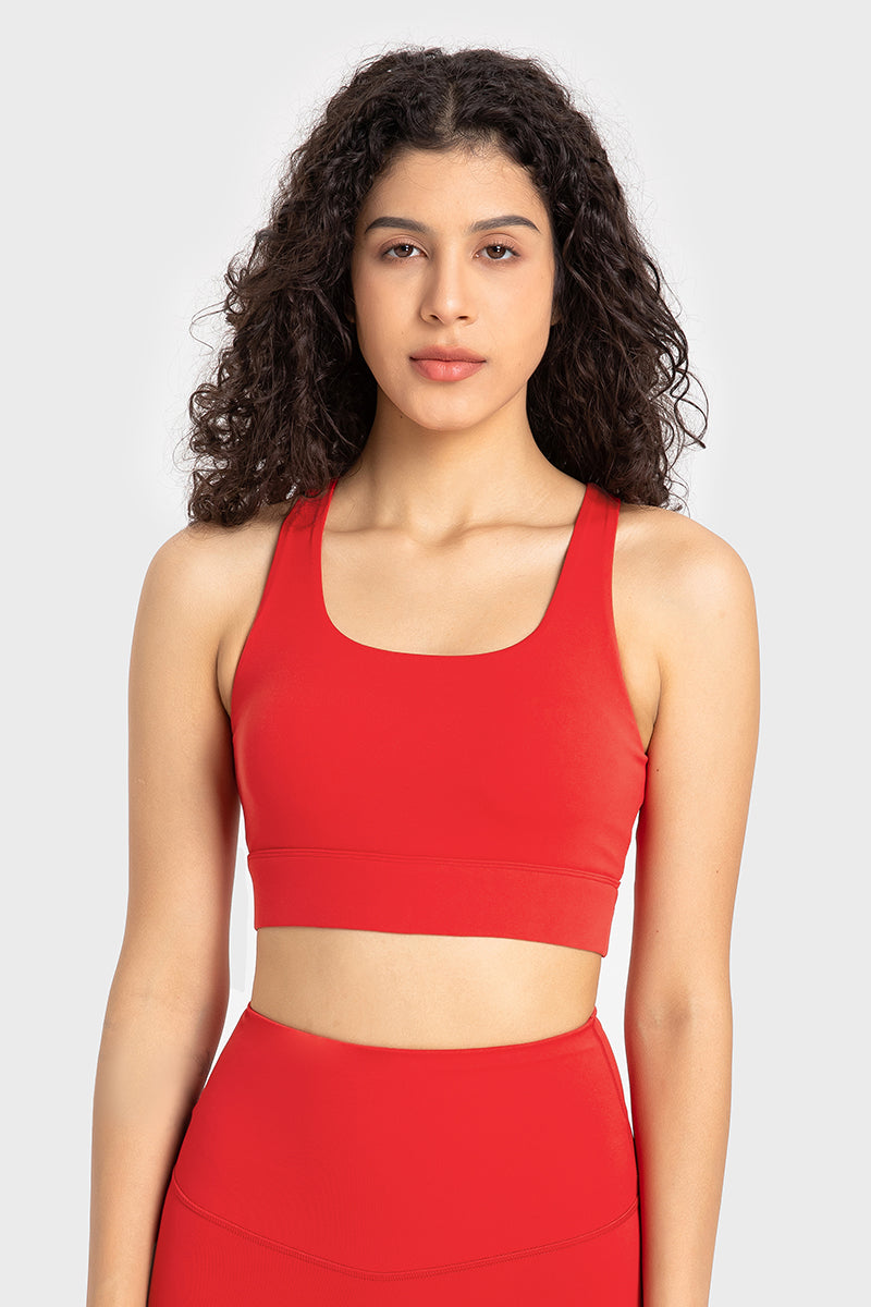 Women's High Stretch Hollow Out Sports Bra