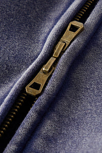 Unisex Wax-Dye Washed Fleece Hoodie