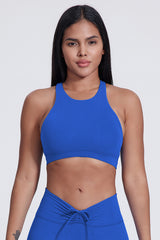 Women'S Yoga Backless Cross Stretch Bra Tank Top