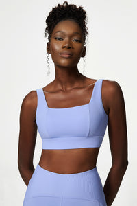 Women's Ribbed High Support Sports Bra