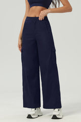 Women Loose Straight Leg Workout Jogger Pants