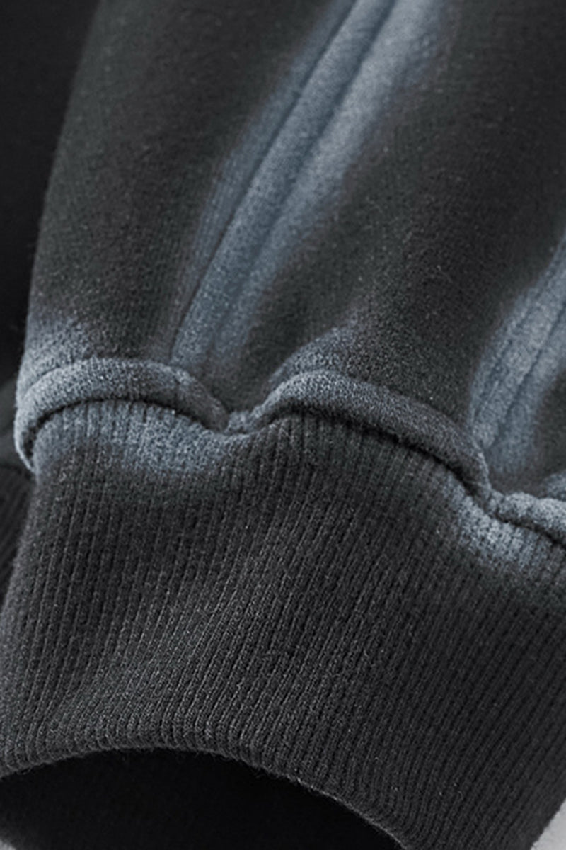 Unisex Vintage Fleece Washed Hoodie And Pants