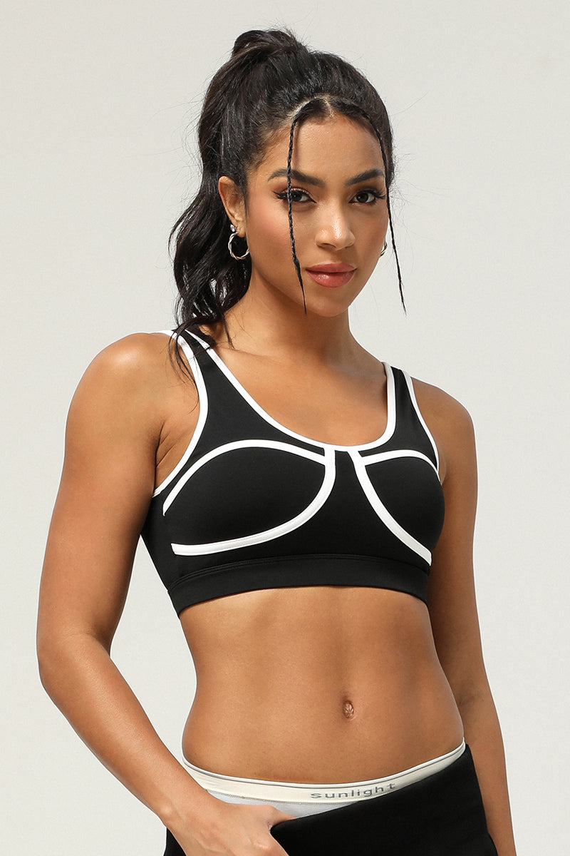 Women'S Contrasting Sports Bra