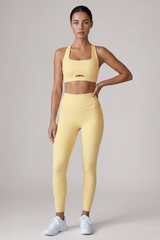 Women's Halter Cutout Back & Leggings 2Pcs Sports Yoga Set