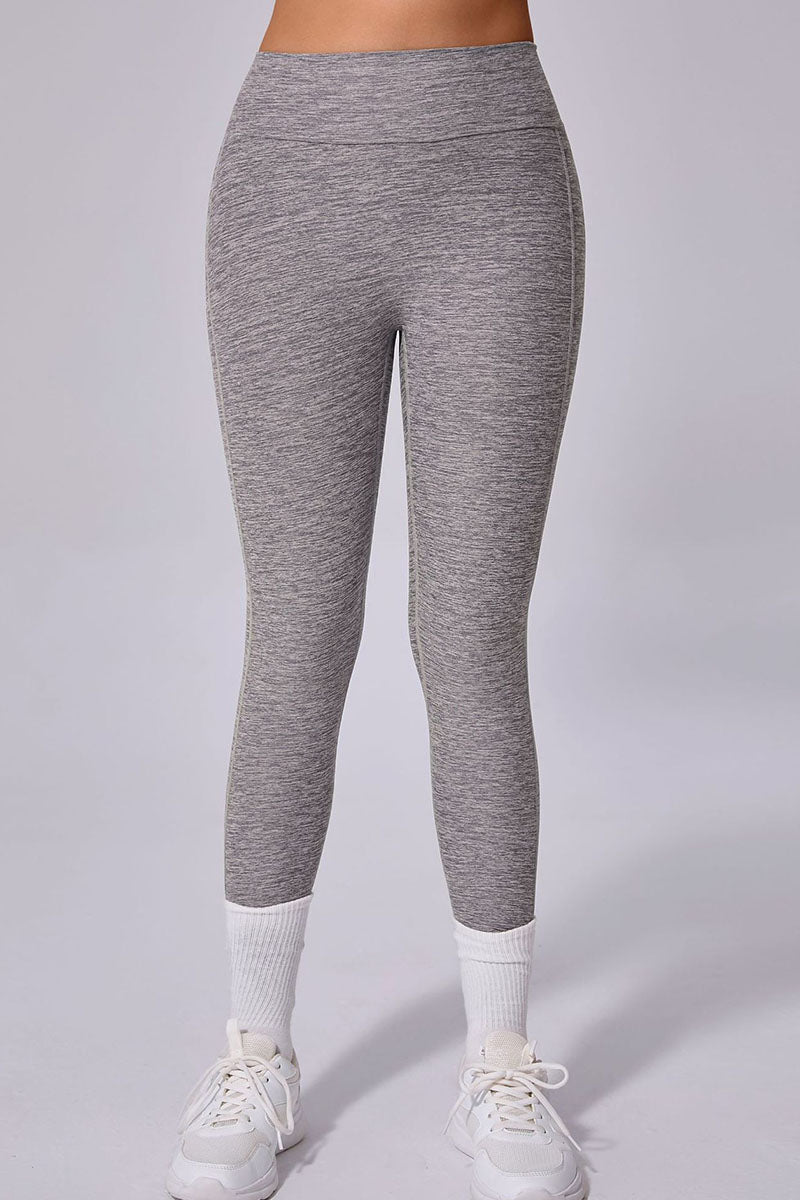 Women Quick Dry Sharpened Tight High Waisted Tummy Tucking Hip Lifting No Embarrassing Lines Outer Wear Yoga Exercise Fitness Pants