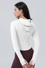 Reversible Brushed Sport Hooded Jacket