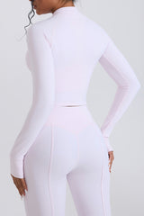 Women Stand Collar Windproof Sport Jacket