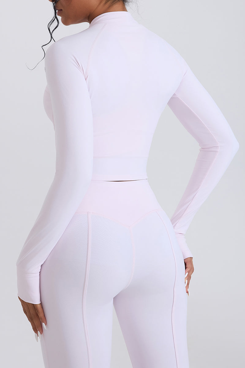 Women Stand Collar Windproof Sport Jacket