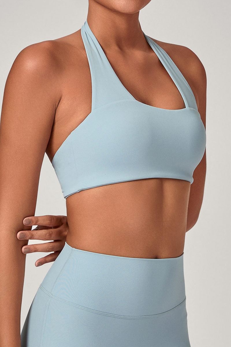 Women's Athletic U-neck Halterneck Breathable Yoga Bra