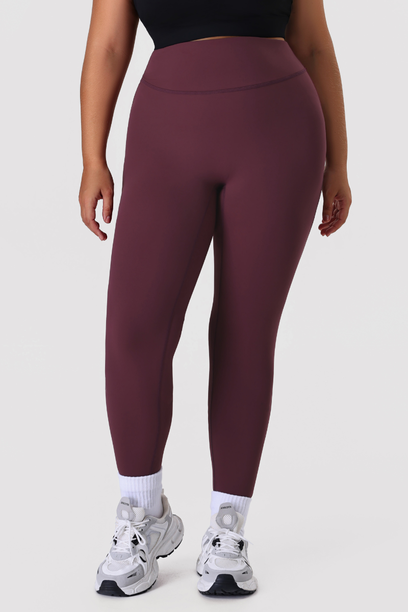Plus Size Women's High-Waist Butt-Lifting Yoga Leggings
