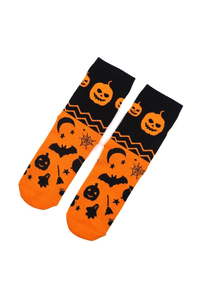 Unisex Halloween Festival Fun Print Mid-Calf Crew Socks
