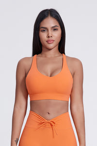 Women'S Yoga Cross Line Sports Bra Tank Top